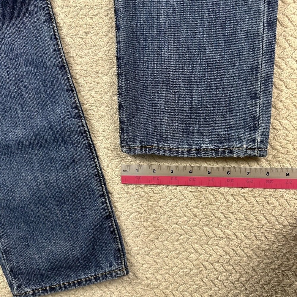 Levi's 501xx Men's Button Fly Jeans 32x32 Blue Denim Casual Work Preppy Modern - Picture 12 of 15